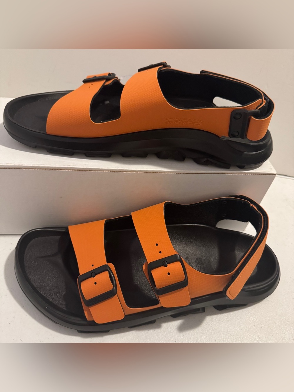 BIRKENSTOCK Mogami Terra Hiking Outdoor Sandals Orange Mens 300 M13 (46) Germany